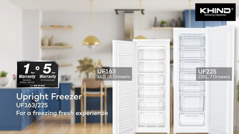 Khind Freezer Series | Upright Freezer UF163 & 225